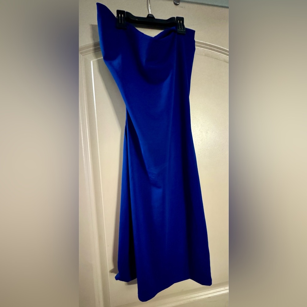 Blue dress